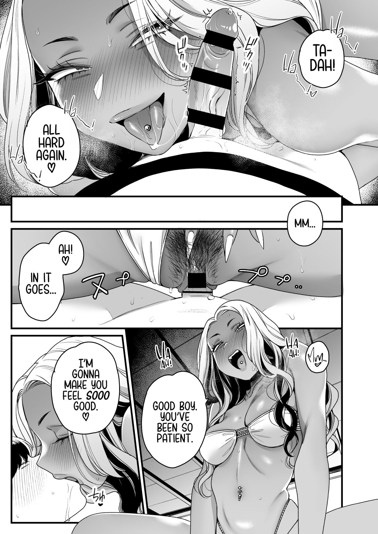 Hentai Manga Comic-Beach, Sun, And A Pair Of Gyarus!-Read-52